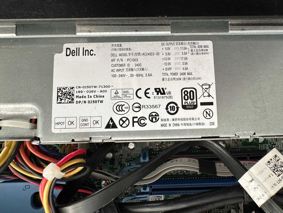 Системний блок Dell Optiplex 790 i3 2120 SSD 120GB DDR3 8GB s1155