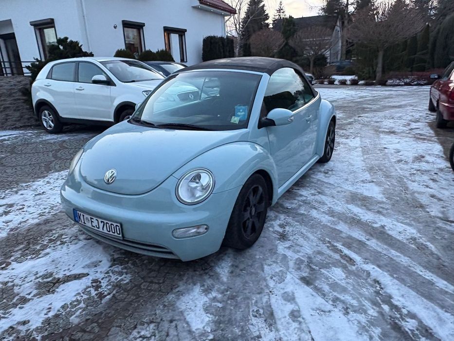 Volkswagen New Beetle Cabrio 1,4 Benz 100 KM Klima Unikat Okazja !!!
