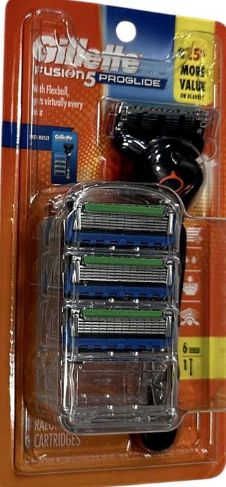 Станок Gillette Fusion5 ProGlide  + 6 кассет