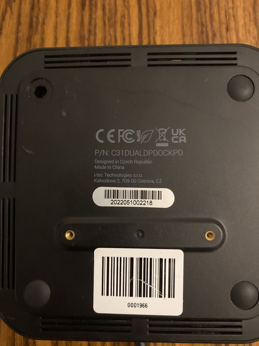 Stacja dokująca USB-C Dual Display Dock z Power Delivery 100W