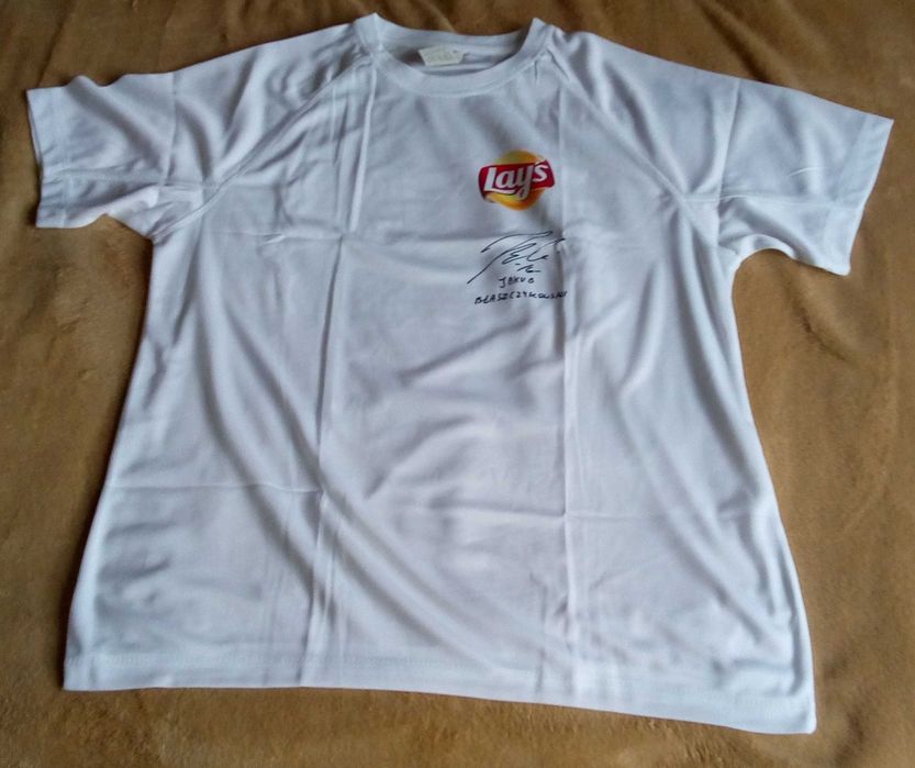 Koszulka, krótki rękaw, Lay’s z podpisem Kuby Błaszczykowskiego Odzież