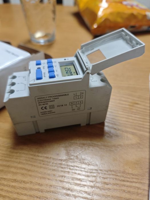 Programmable DIN-Rail Digital Timer – TM615 (Lightly Used)64740903327747121