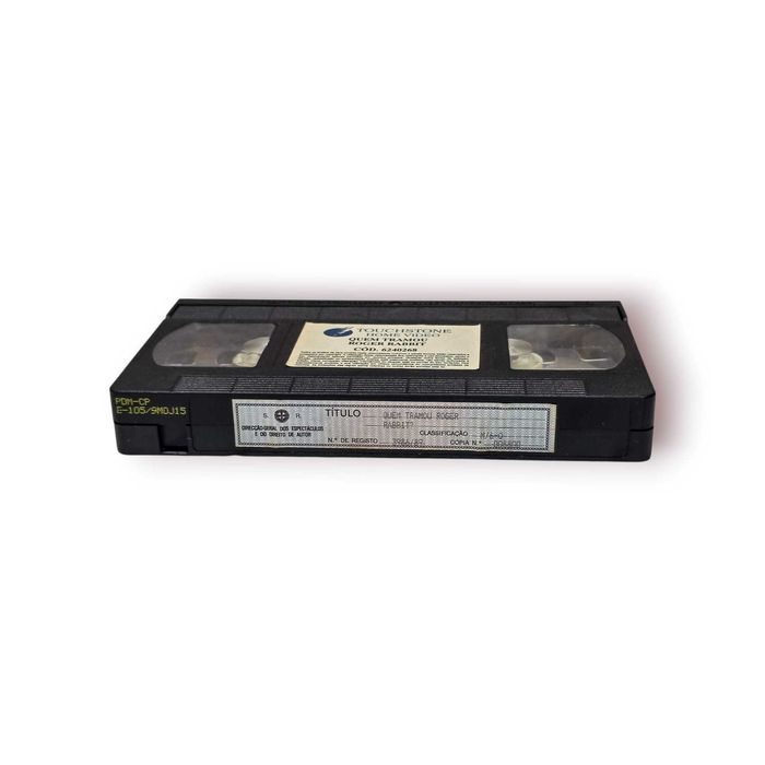VHS “Quem Tramou Roger Rabbit” – Touchstone Home Video (Vintage)