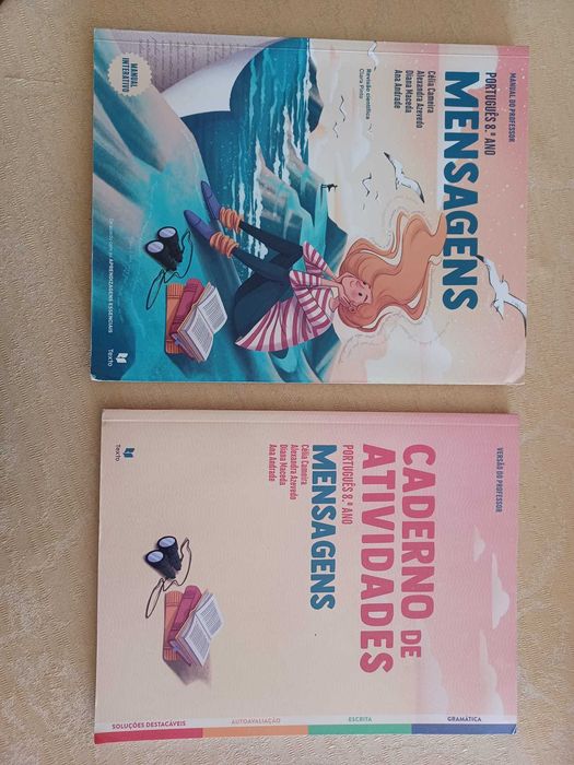 Mensagens 8 - Português 8º ano - Versão professor (NOVOS)