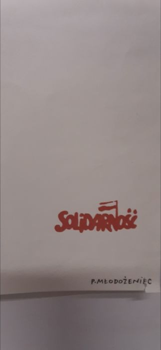 P.Młodożeniec plakat Solidarność-Niepodległość