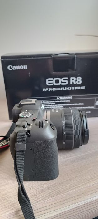 Камера Canon EOS R8+RF 24-50 f/4.5-6.3 IS STM