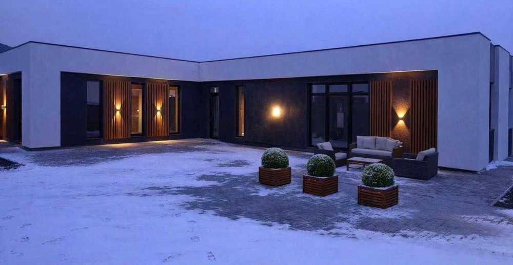 ЖМ Дайберг | Закрытая охраняемая территория | Дом в стиле HI-TECH 1L55