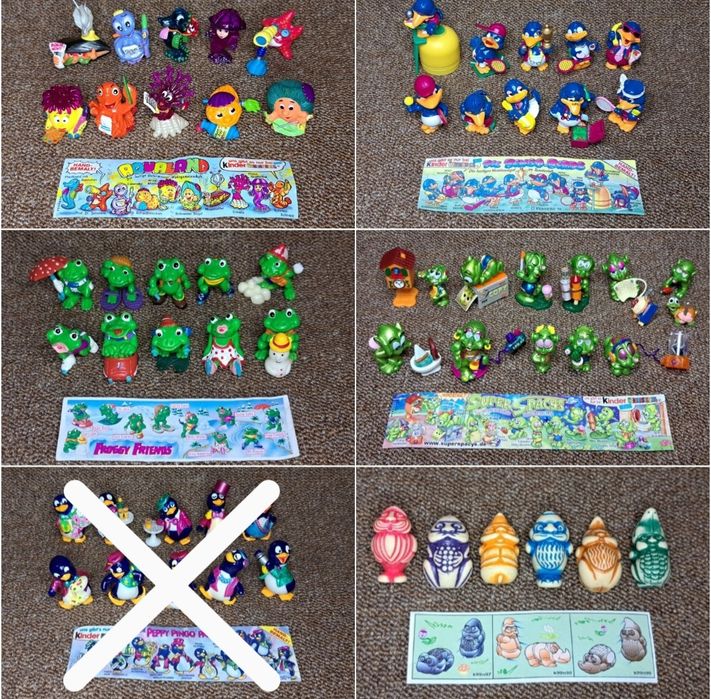 Киндер коллекции