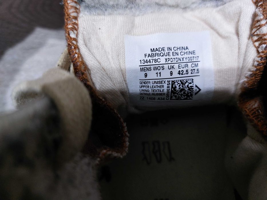 Кеди шкіряні Converse All Star Chucks Hi Winterboot Leather