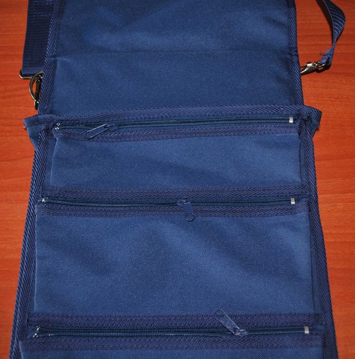 Sacola/Mala/Carteira Azul (33 cm altura x 29 cm largura)