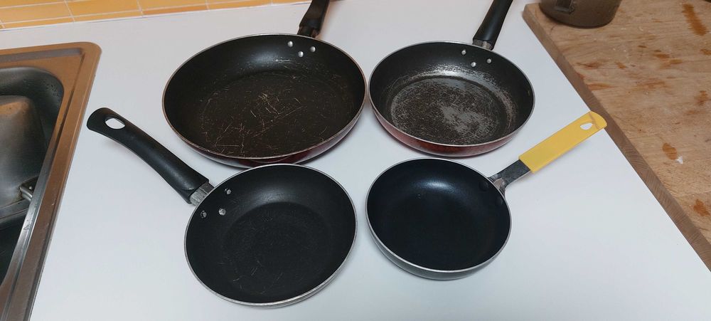 Conjunto de frigideiras