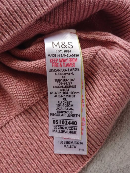 Джемпер чоловічій marks & spencer р. L