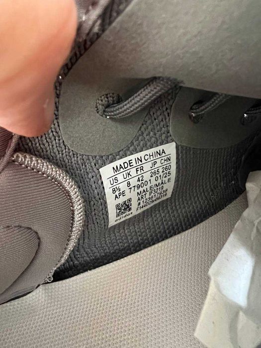 Мужские кроссовки Adidas Yeezy Boost 350 v2 Grey. 40-45