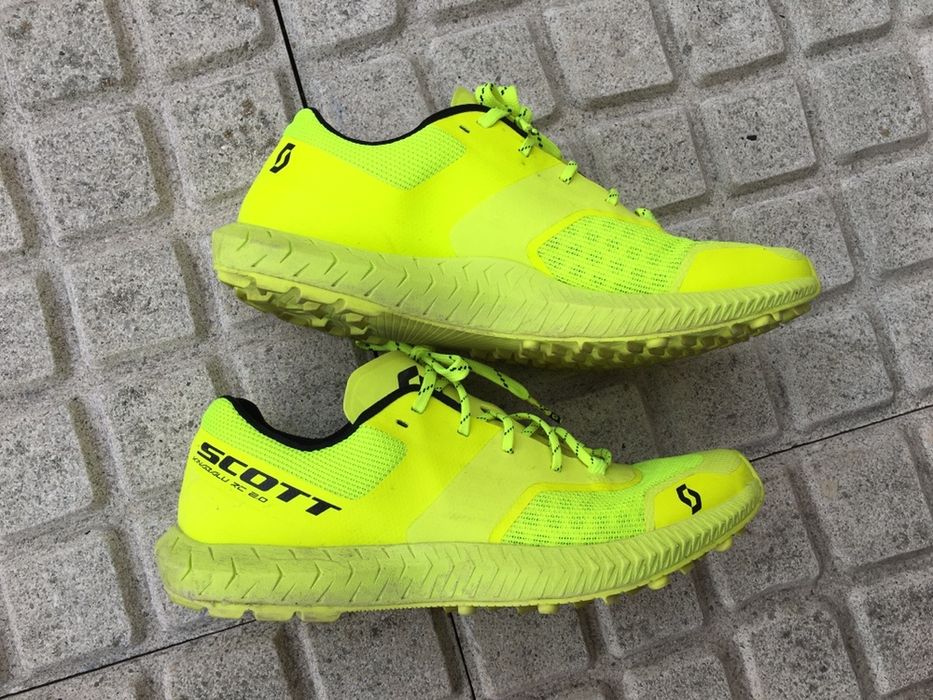 Sapatilhas Scott Kinabalu RC 2.0 amarelas T38 pouco uso