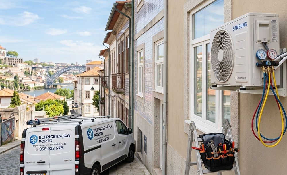 Manutenção e instalação de ar condicionado