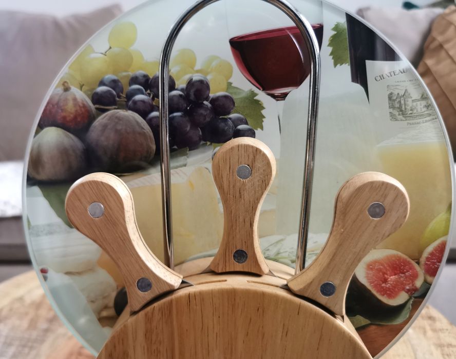 NUOVA r2s spa - deska do serów z akcesorjami