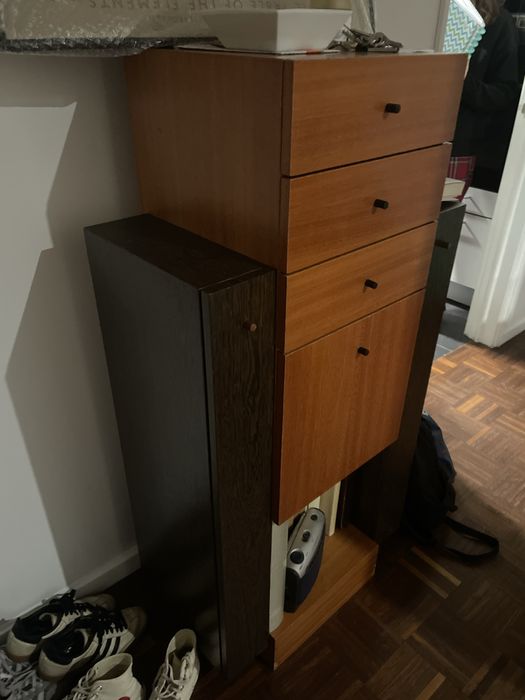 Consola em madeira panga panga