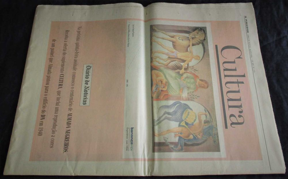 JornaLivros Diário de Notícias 7 de Abril de 1993