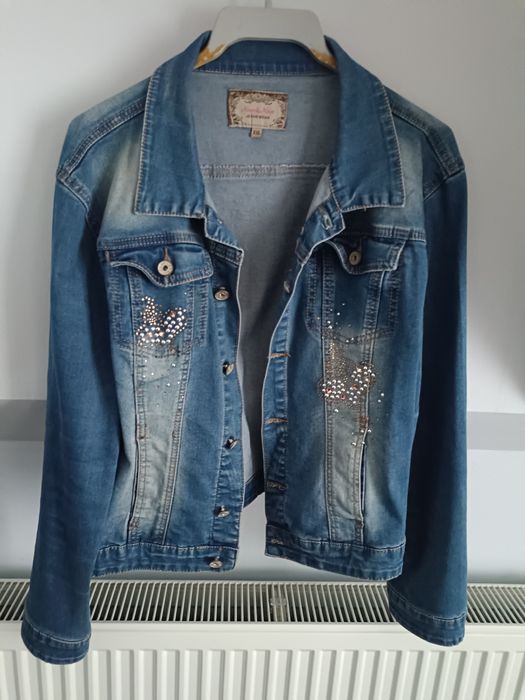 Kurtka damska jeansowa roz XL