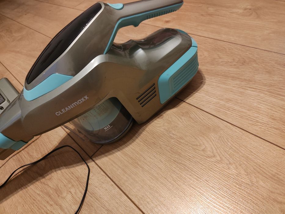 Odkurzacz pionowy bezworkowy clean Max ładowarka zasilacz bateria