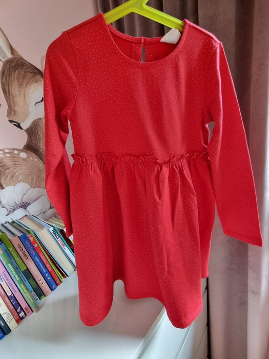 Zestaw paka paczka ubranek dla dziewczynki Zara h&m Smyk 116