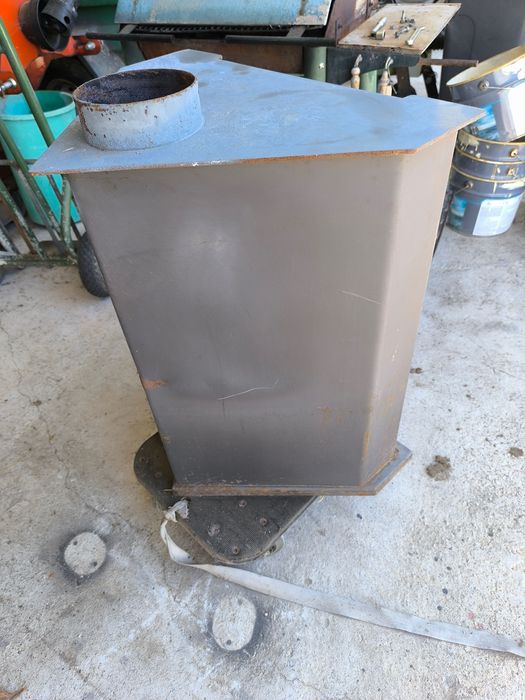 Caldeira a lenha de angulo