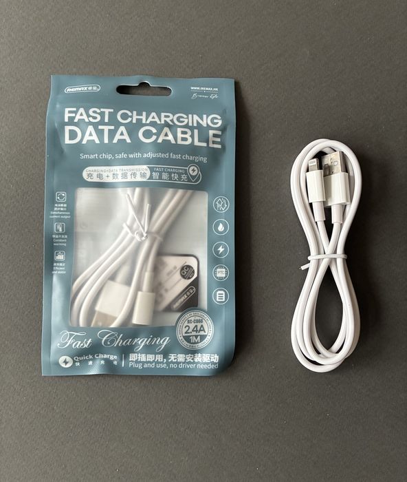 Зарядний кабель шнур usb lightning лайтнінг айфон iphone провод