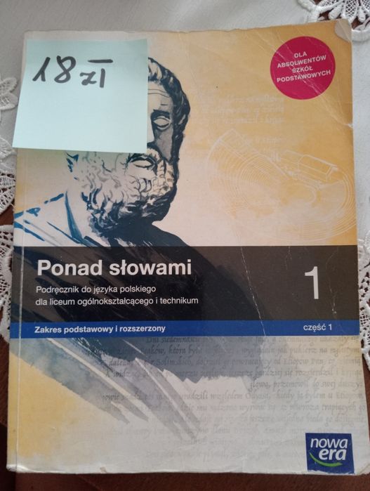 Ponad slowami podręcznik do języka polskiego