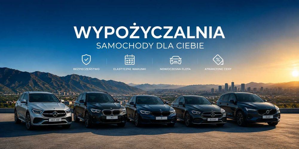 ‼️Wynajem aut Częstochowa‼️ | od 119 zł | bez limitu km | Cała Polska | Wynajem krótkoterminowy/długoterminowy | Wypożyczalnia Samochodów
