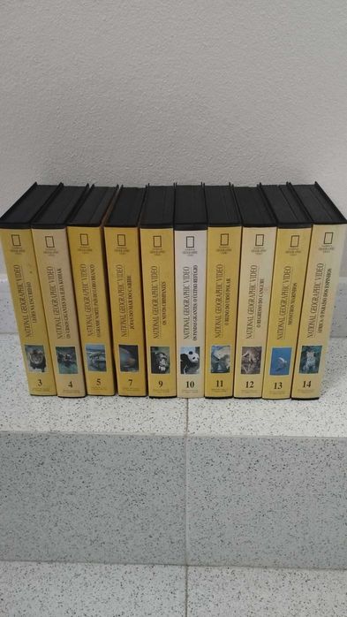 10 Cassetes VHS - National Geographic Video