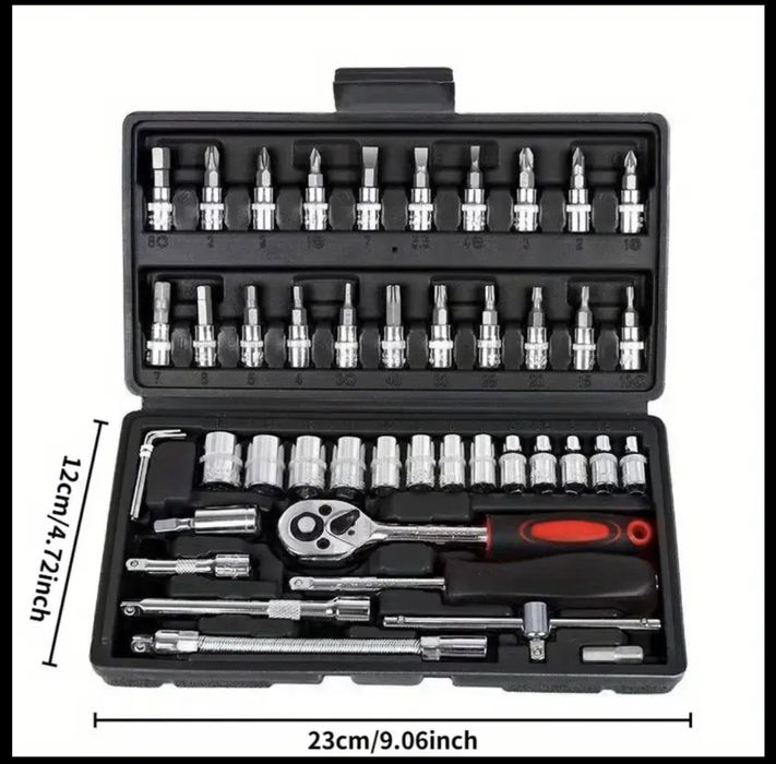 Kit de ferramentas em aço