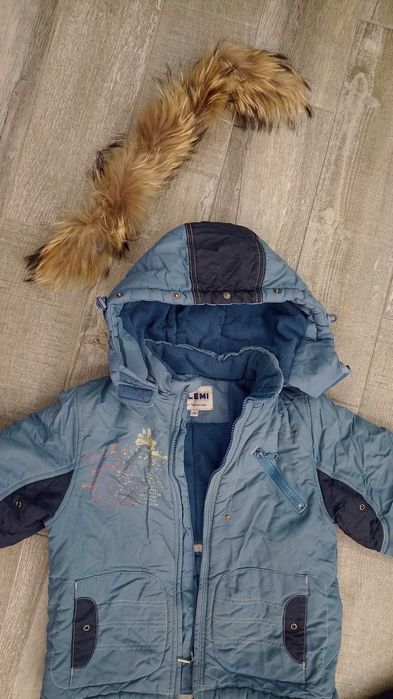 Зимовий, фірмовий комбінезон "Bilemi ", куртка + штани, на зріст 110 с