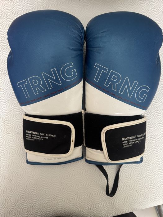 Luva de box, azul