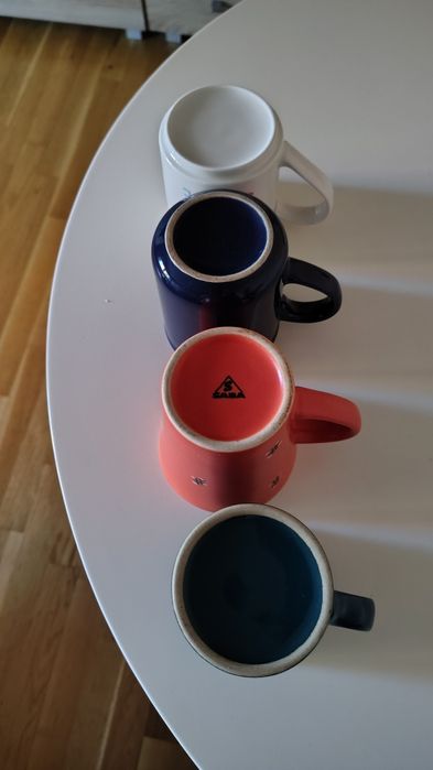 Nowe kubki ceramiczne 4 pack