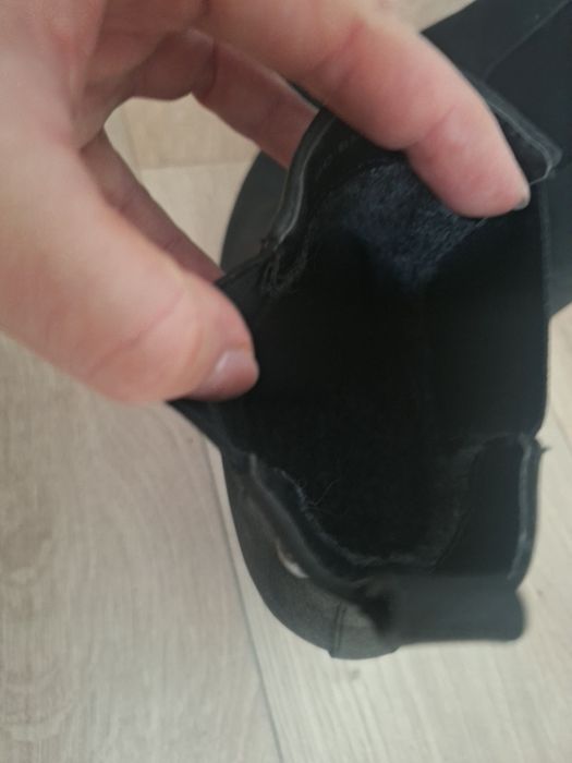 Buty zimowe botki ocieplane