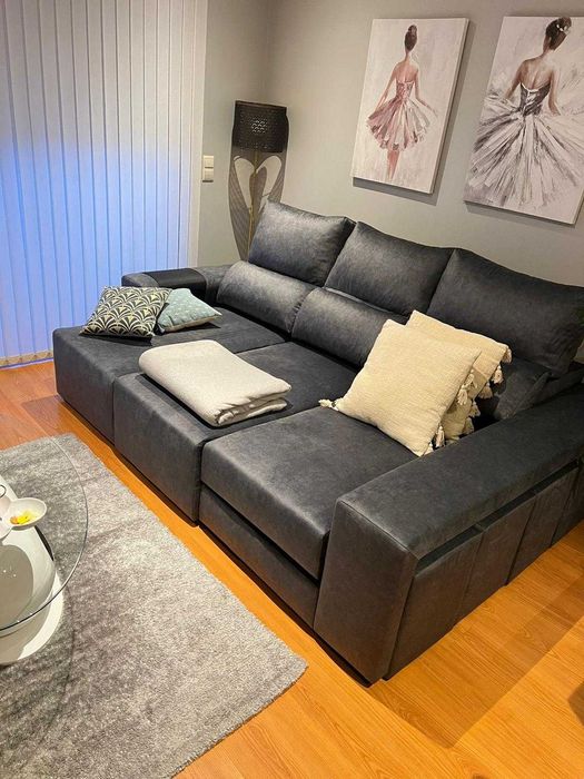 Sofá de sala, chaise longue