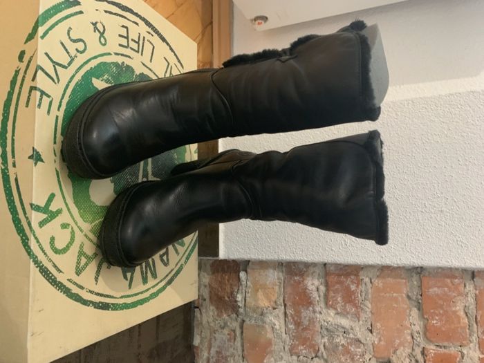 Panama Jack/kozaki skórzane-stan idealny