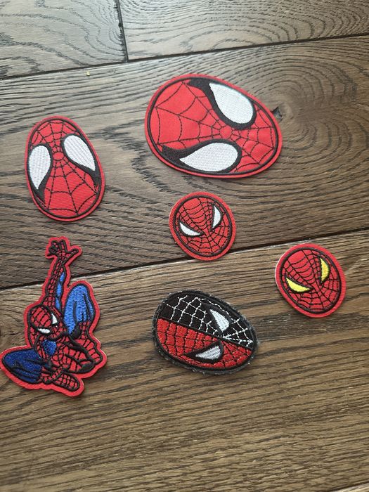 Naprasowanki do ubrań  spider man