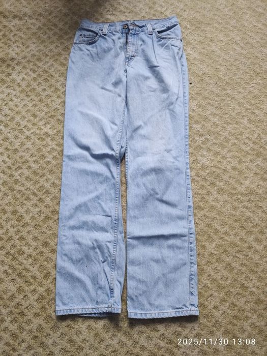 Мужские джинсы голубые