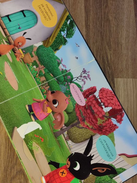 Książeczka twarda Bing w ogrodzie