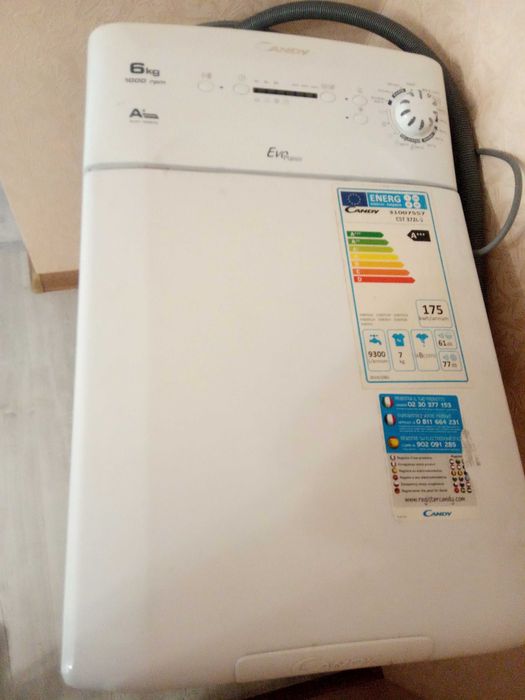 Стиральные машины Candy EVOT 10061D и Smart CTDF-1006 - разборка.