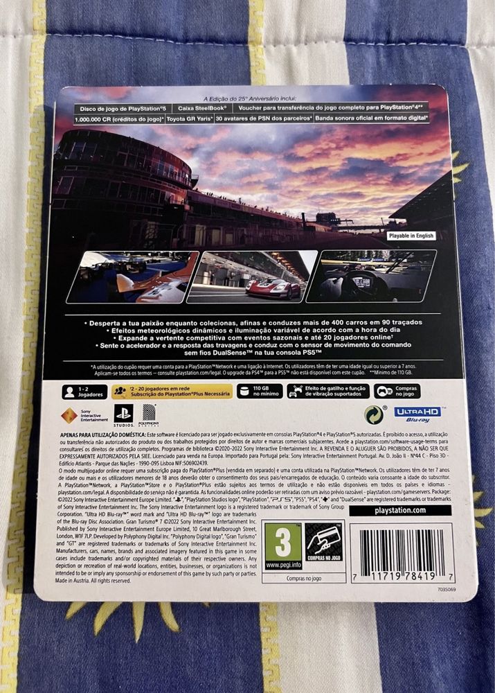Gran Turismo 7 Edição 25º Aniversário - Playstation 5