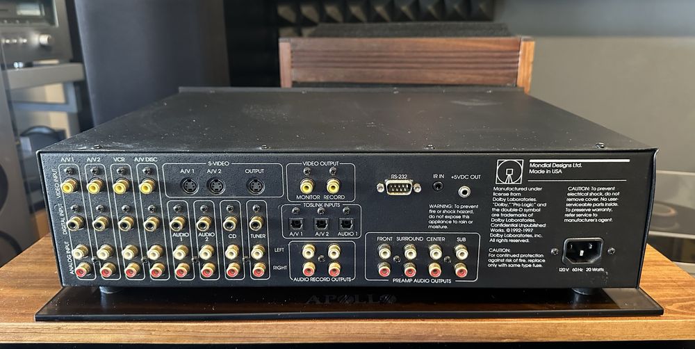 ACURUS by Mondial ACT-3 - Pré amplificador - para peças ou reparação