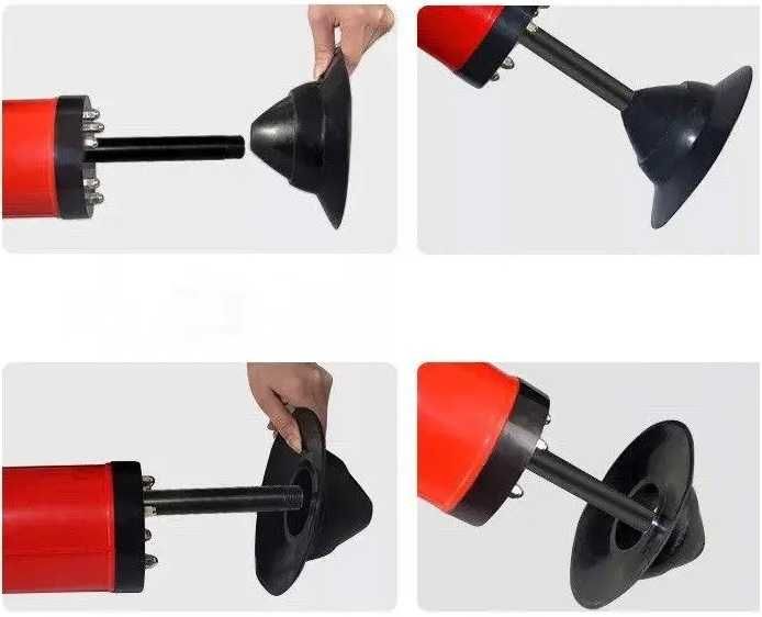 Dali GQ-4 пневматический вантуз, для прочистки труб и канализации.