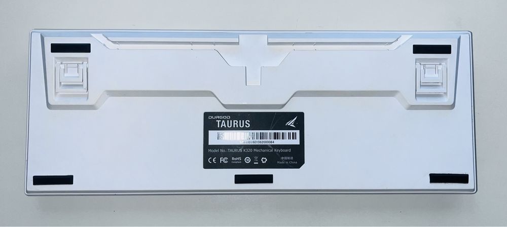 Механічна клавіатура Durgod Taurus K320 TKL 87 (Cherry mx blue)