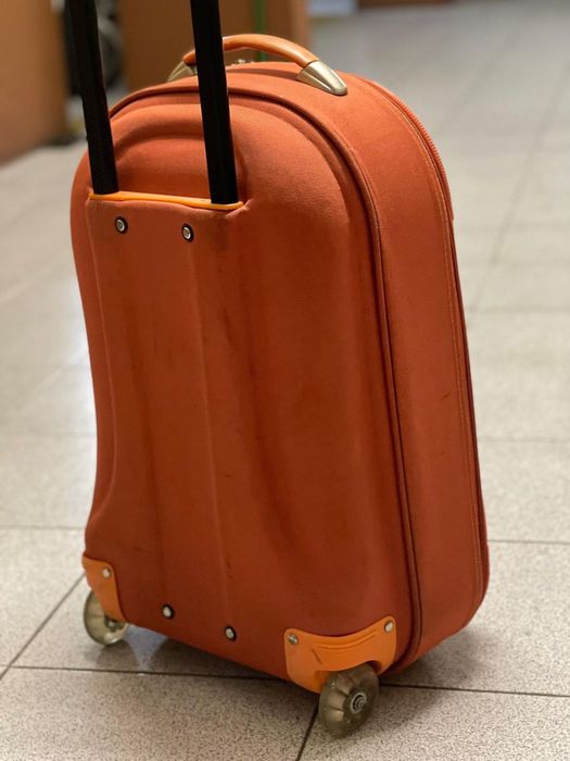 Mala de viagem rígida Laranja