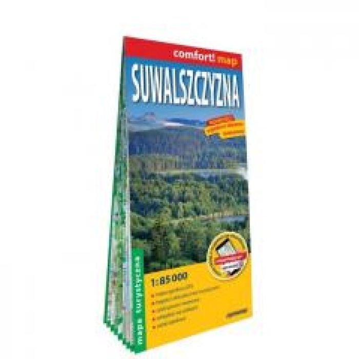 Comfort! map Suwalszczyzna 1:85/000 praca zbiorowa Rok wydania: 2024,