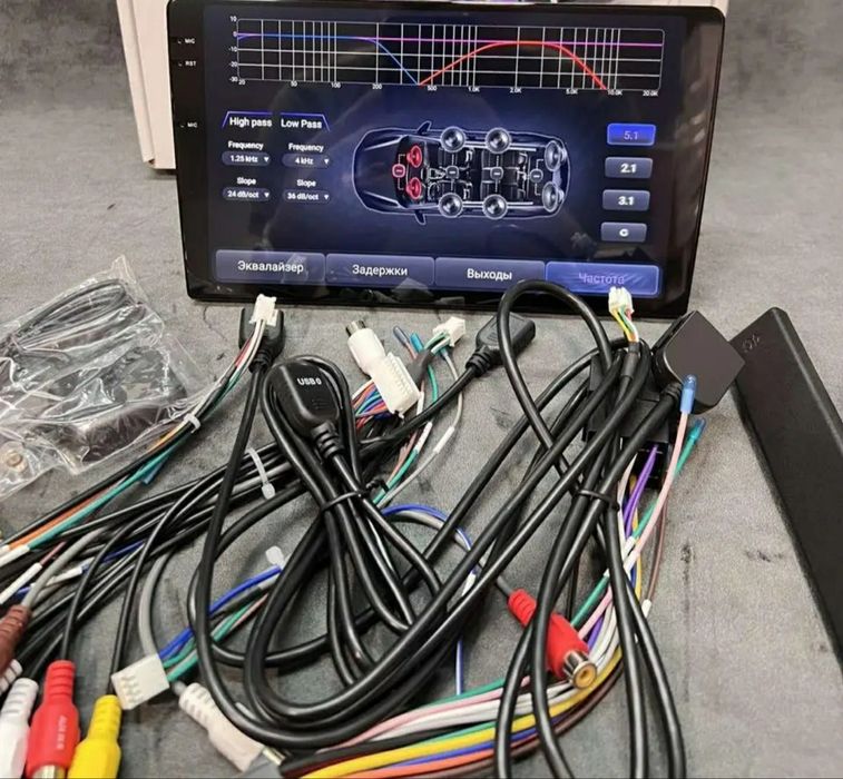 Автомагнитола андроид DriveX S 901 DSP 8ядер 6/128GB Android14 QLED 2K