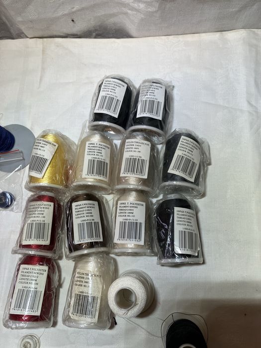 Nić nici różne nylonowe poliestrowe różne