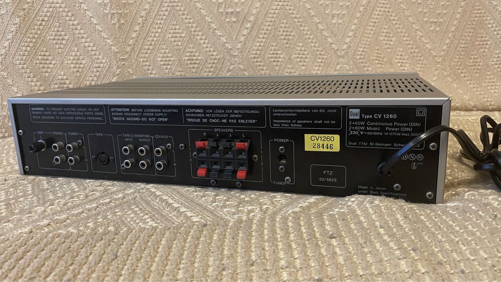 Wzmacniacz Dual CV 1260 Gliwice Sośnica • OLX.pl